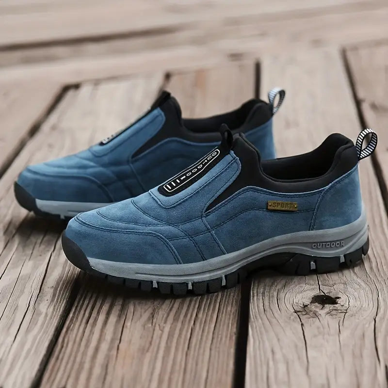 Logan | Soft Orthotic Slip On Shoes - BritishElegance