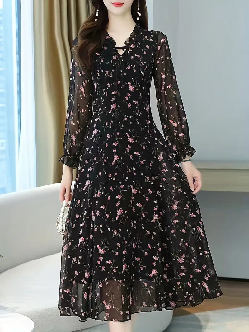 Beautiful Floral Sundress for Women - BritishElegance