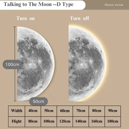 Round Outdoor Wall Mount Half Moon Light Fixture