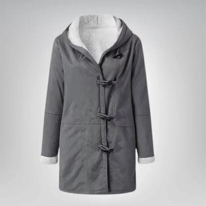 Aria | Women's Fleece Jacket with Hood and Pockets