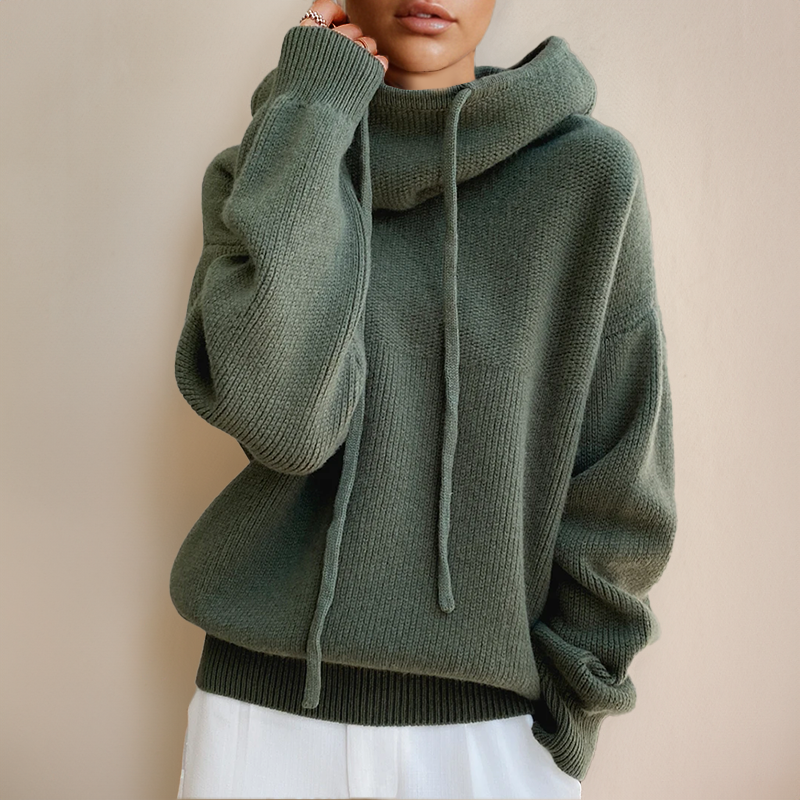 Cozy Oversized Pullover Hoodie – Warm Casual Sweatshirt - BritishElegance