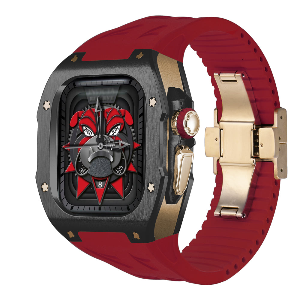 Lightweight Metal Case & Soft Rubber Band for AW Ultra