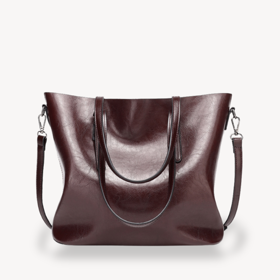 Women's Leather Tote Bag – Elegant Handbag