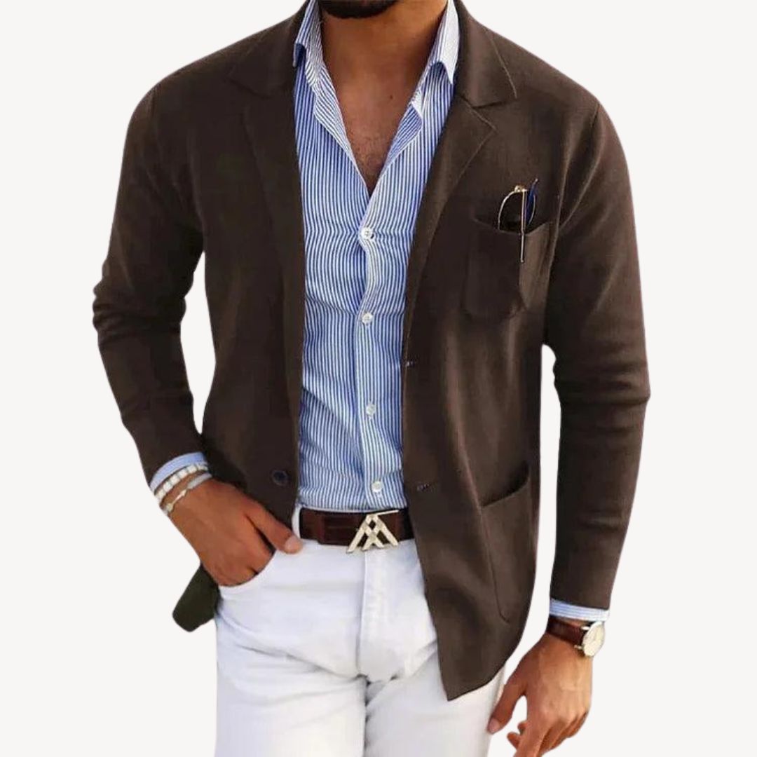 Knit Blazer Men's