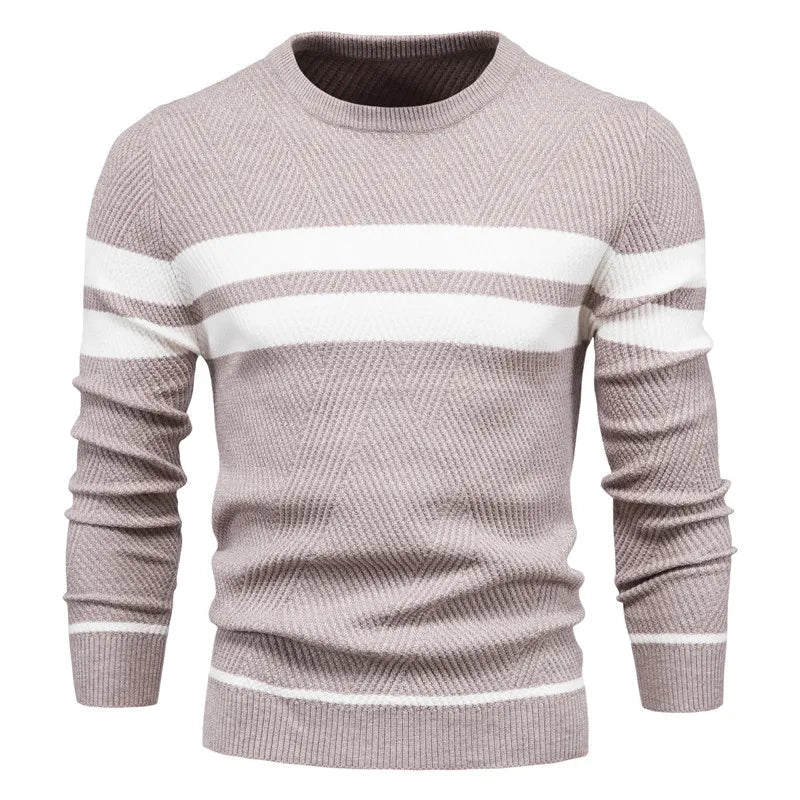 Classic Men's Chunky Knit Sweater