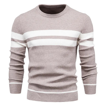 Classic Men's Chunky Knit Sweater