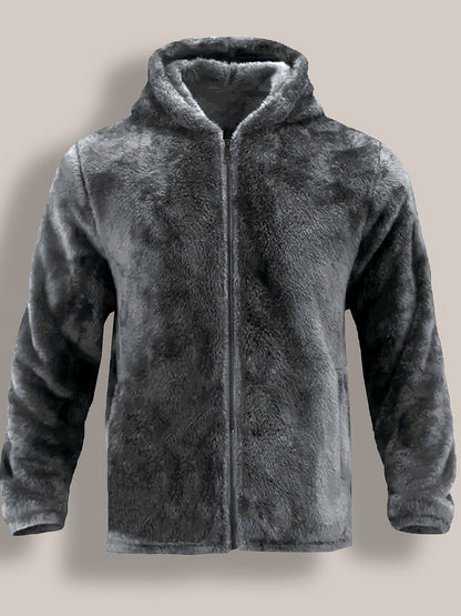 Martin | Men’s Plus Size Zip-Up Hooded Jacket - Casual Comfort Hoodie