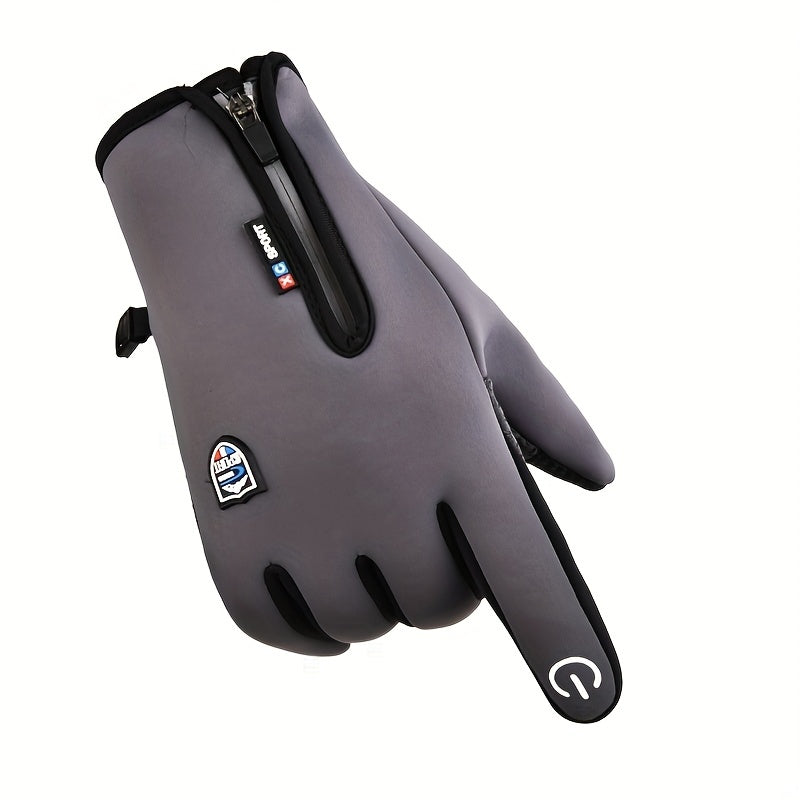 Outdoor Heated Gloves | Windproof & Waterproof – Plus Velvet Warmth