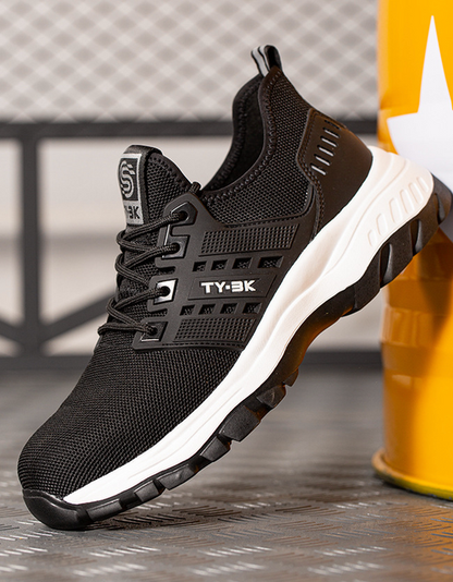 Ergonomic Steel Toe Work Trainers Non-Slip