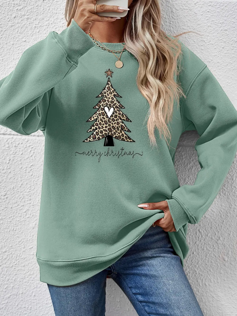 Fun Holiday Graphic Long Sleeve Shirt