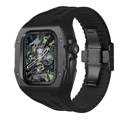 Lightweight Metal Case & Soft Rubber Band for AW Ultra