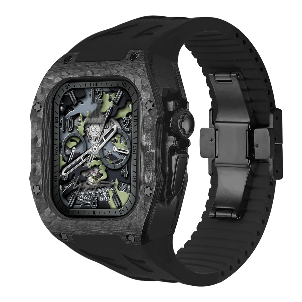 Premium Carbon Fiber Case for Apple Watch Ultra - BritishElegance