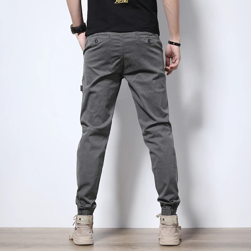 Men's Urban Cargo Joggers – Pants with Zipper Pockets for Work, Travel & Streetwear