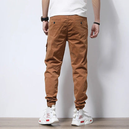 Men's Urban Cargo Joggers – Pants with Zipper Pockets for Work, Travel & Streetwear