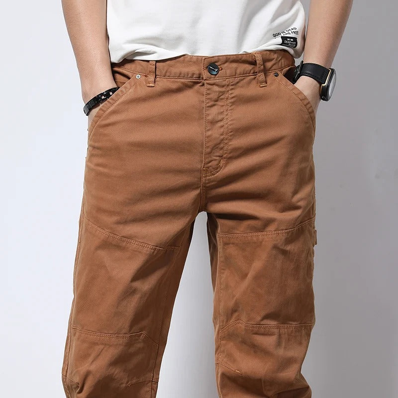 Men's Urban Cargo Joggers – Pants with Zipper Pockets for Work, Travel & Streetwear
