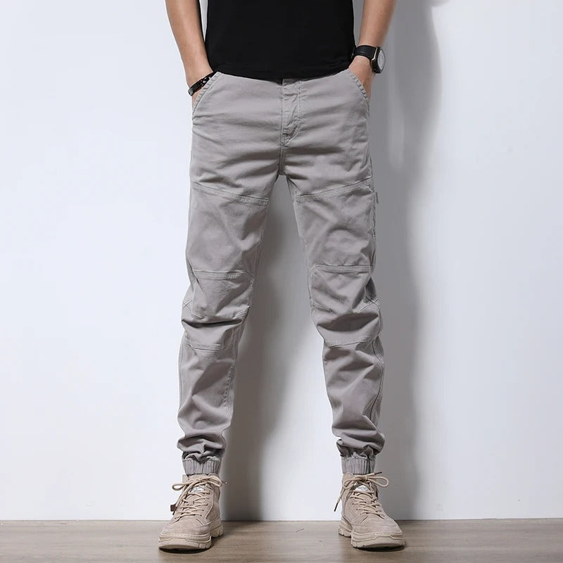 Men's Urban Cargo Joggers – Pants with Zipper Pockets for Work, Travel & Streetwear