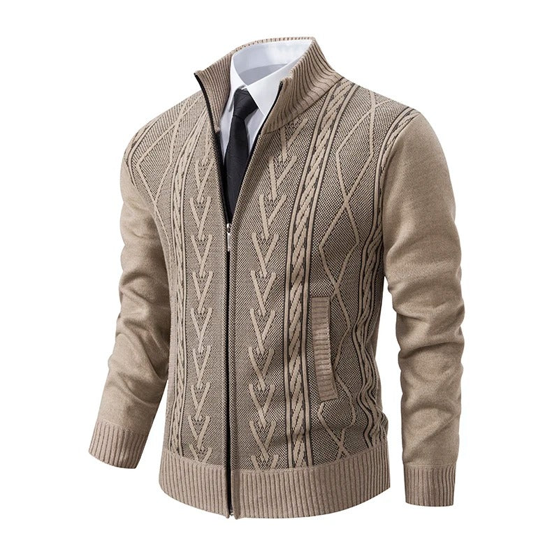 Cashmere knit sweater for men