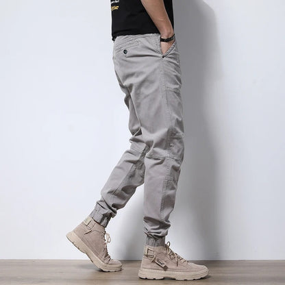 Men's Urban Cargo Joggers – Pants with Zipper Pockets for Work, Travel & Streetwear