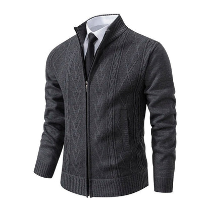 Cashmere knit sweater for men