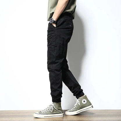 Men's Urban Cargo Joggers – Pants with Zipper Pockets for Work, Travel & Streetwear