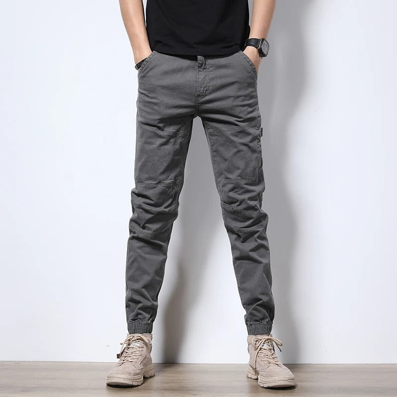 Men's Urban Cargo Joggers – Pants with Zipper Pockets for Work, Travel & Streetwear