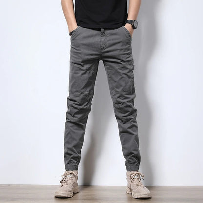 Men's Urban Cargo Joggers – Pants with Zipper Pockets for Work, Travel & Streetwear