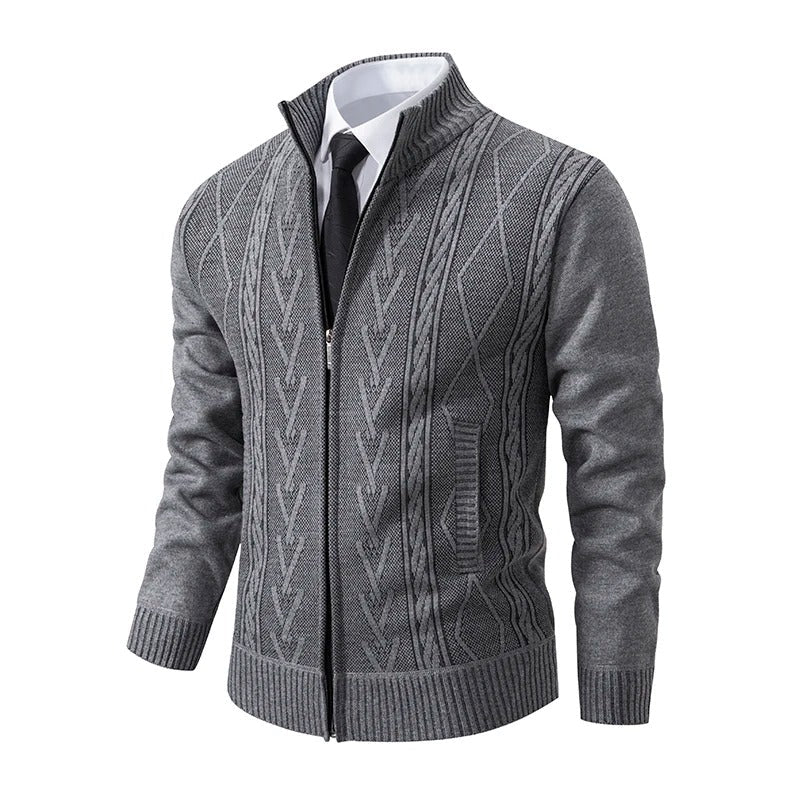Cashmere knit sweater for men