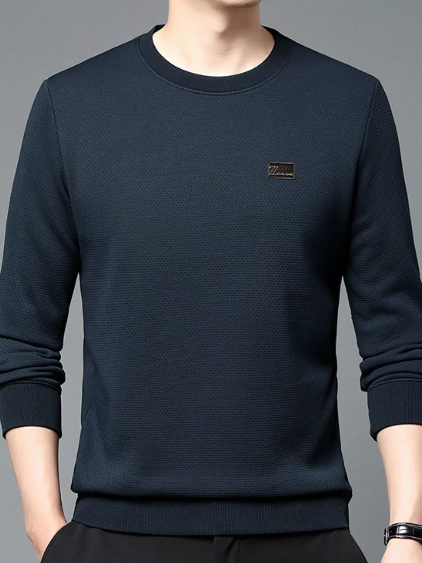 Men's XL Relaxed Fit Long Sleeve Tee Shirt