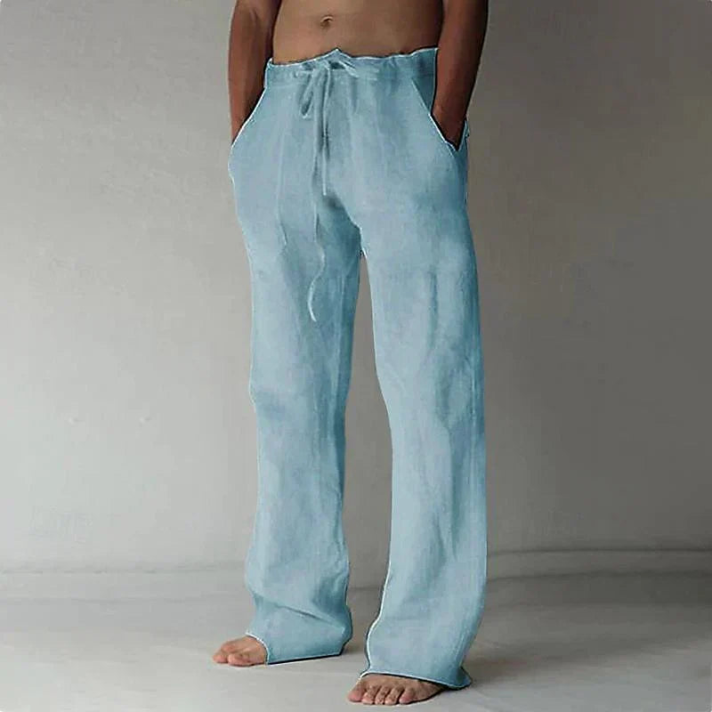 Men's Linen Baggy Trousers: Arthur