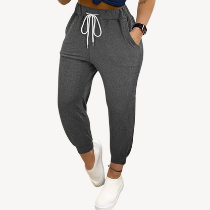 Women's Elastic Waist Jogger Pants
