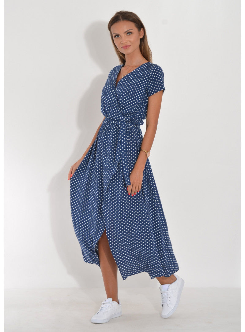 Women's Breathable Casual Sundress with Vibrant Print