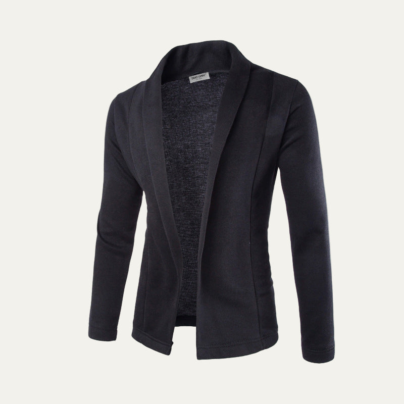 Men’s Lightweight Stand Collar Military Style Zip Jacket