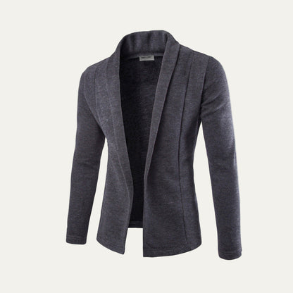 Men’s Lightweight Stand Collar Military Style Zip Jacket