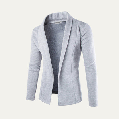 Men’s Lightweight Stand Collar Military Style Zip Jacket