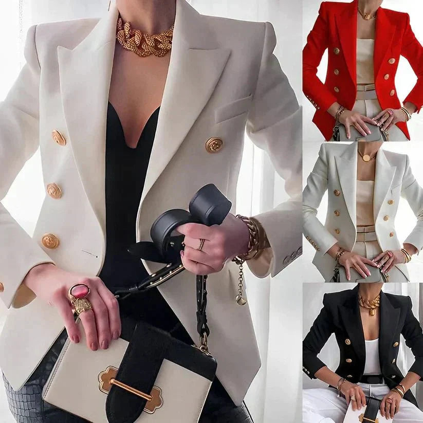 Noelle – Women’s Double-Breasted Blazer