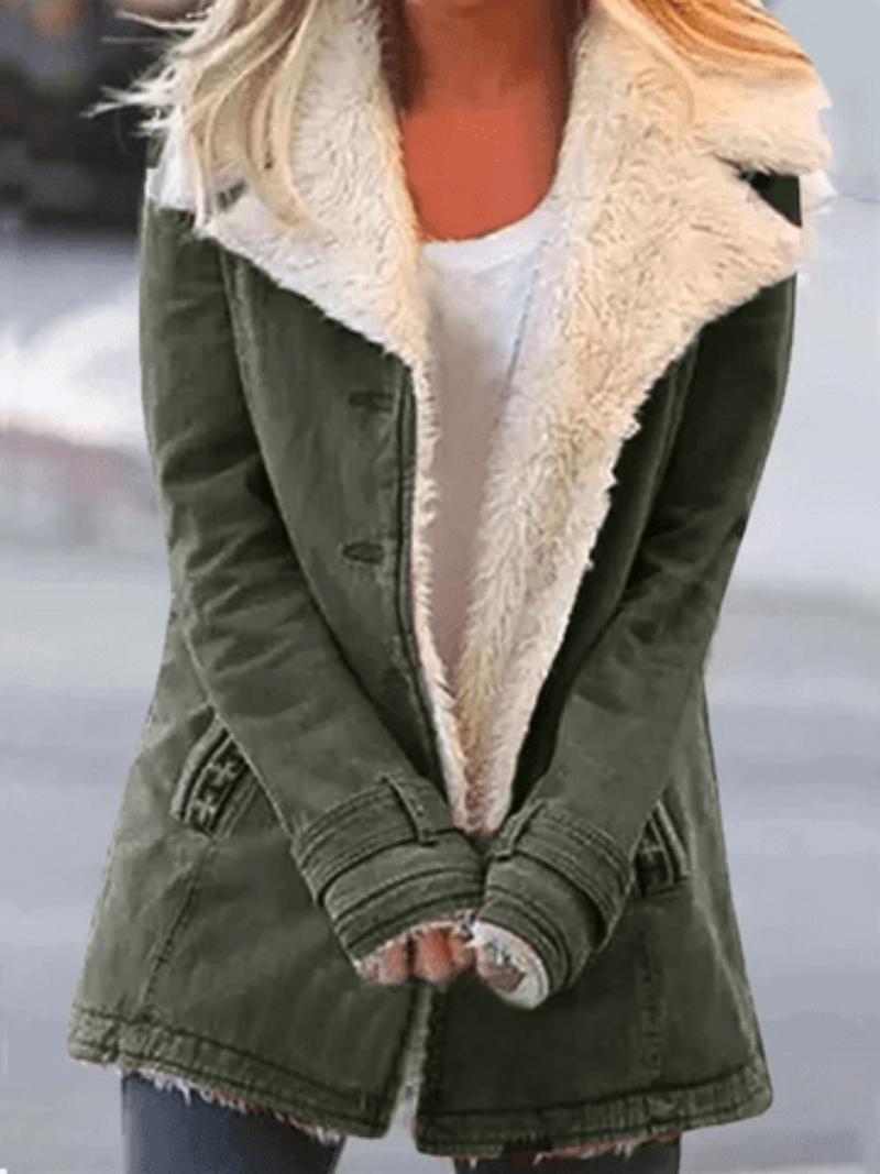 Warm Women's Parka Coat