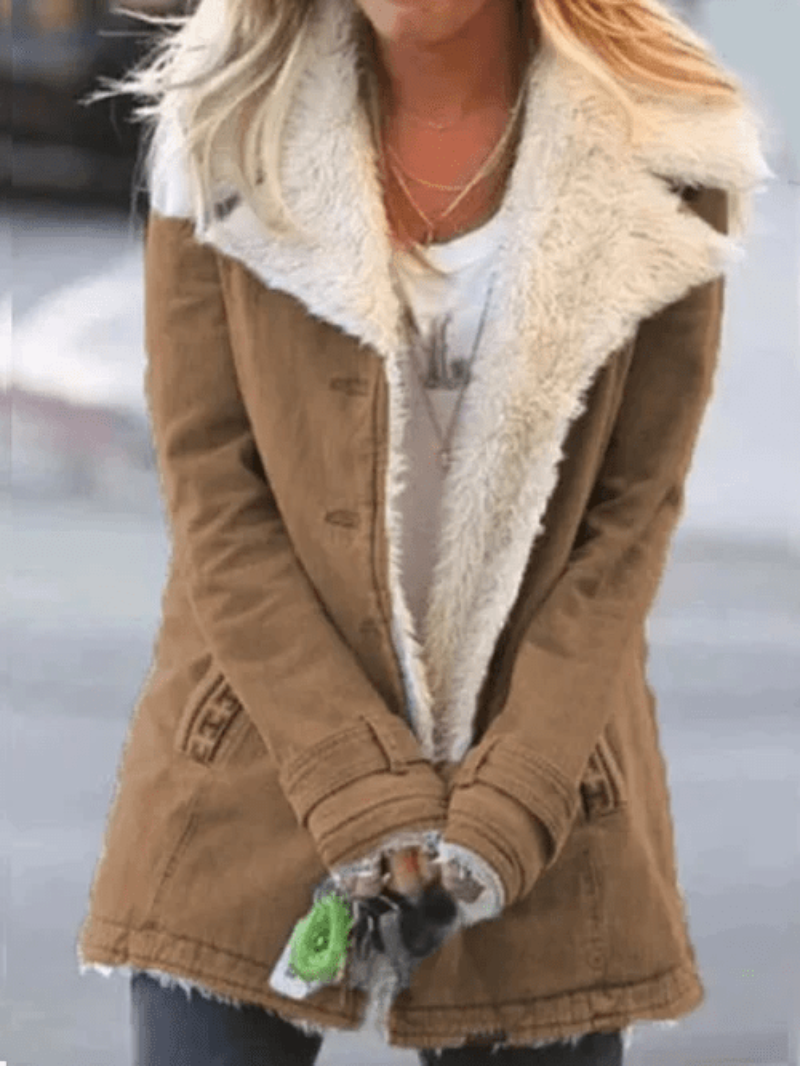 Warm Women's Parka Coat