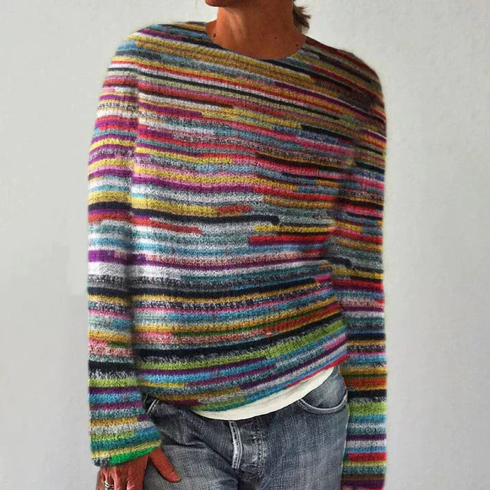 Tineke | Stylish women's sweater | Chunky knit with long sleeves