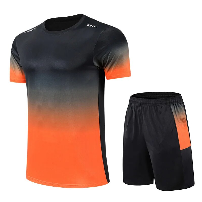 Mick | Men’s Sportswear Set – Gradient Print Activewear for Comfort & Styl
