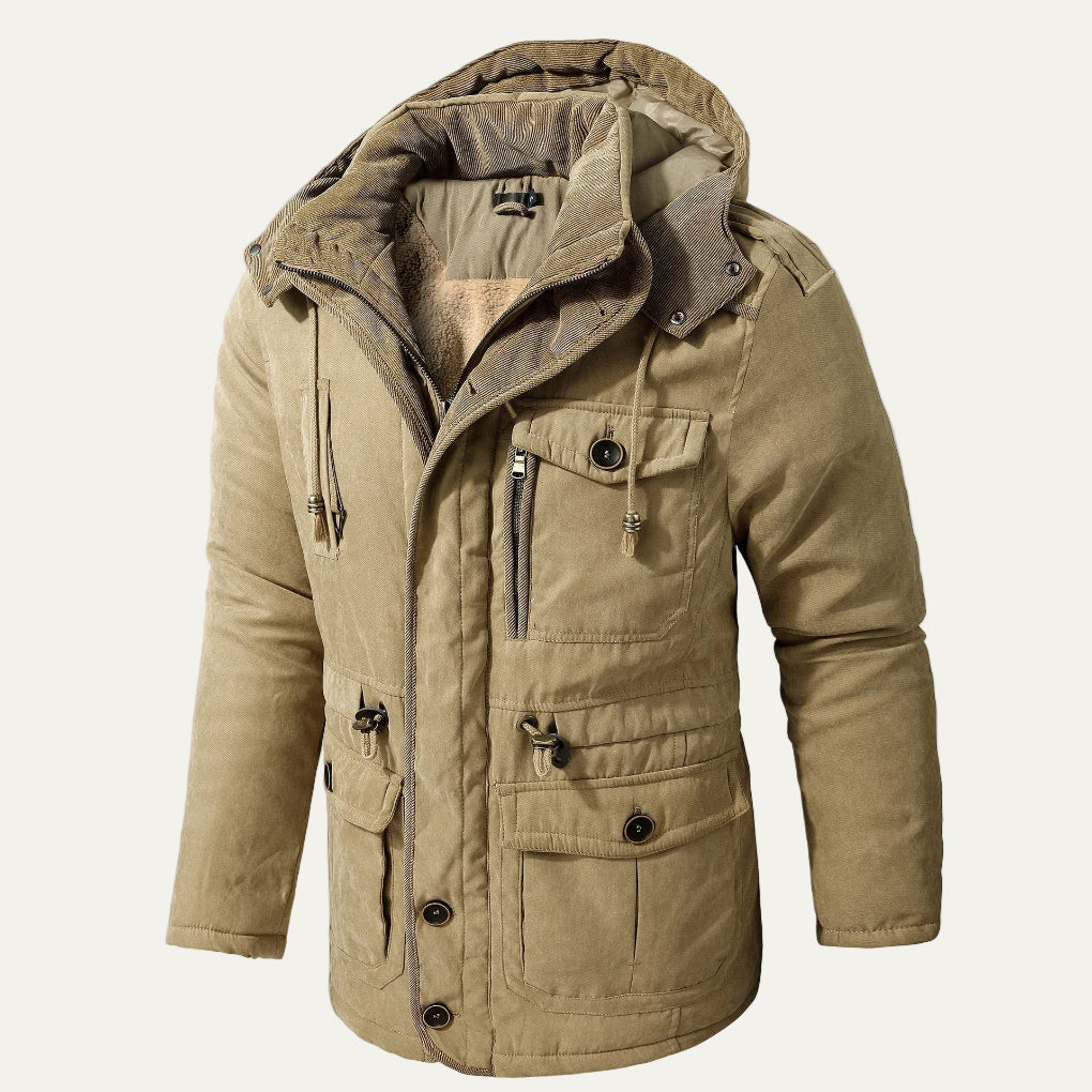 Men’s Insulated Military Style Cold Weather Parka