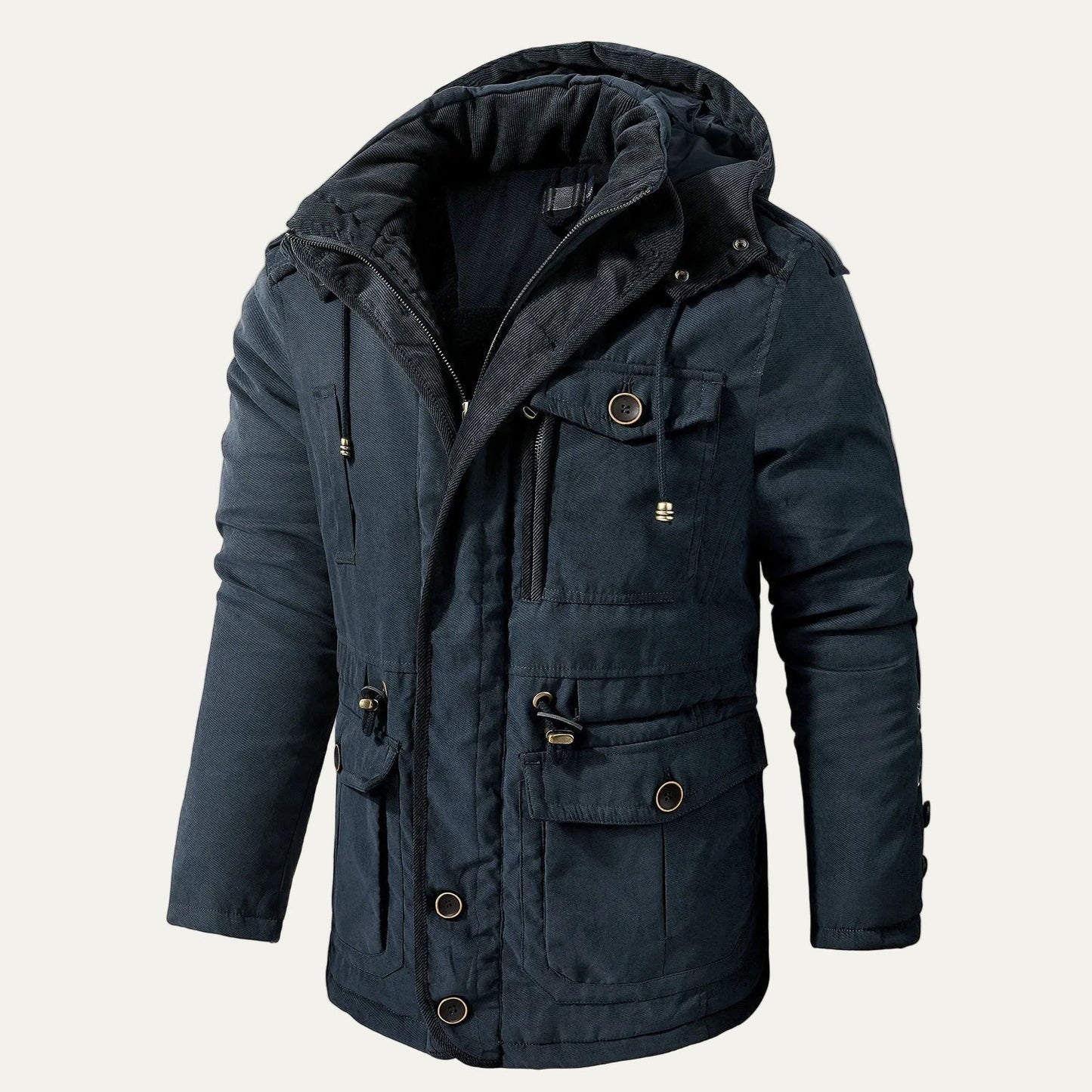 Men’s Heavy Duty Military Cargo Parka