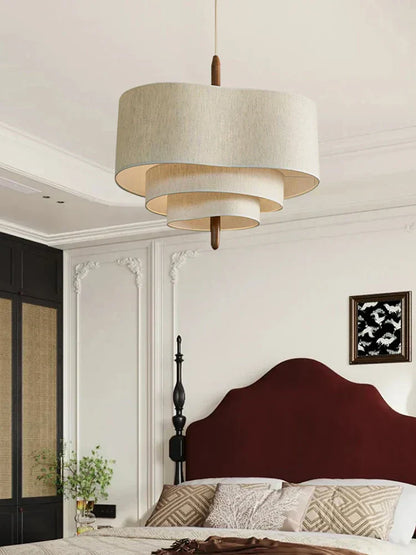 Soft Fabric Hanging Lamp for Warm Home Lighting - BritishElegance