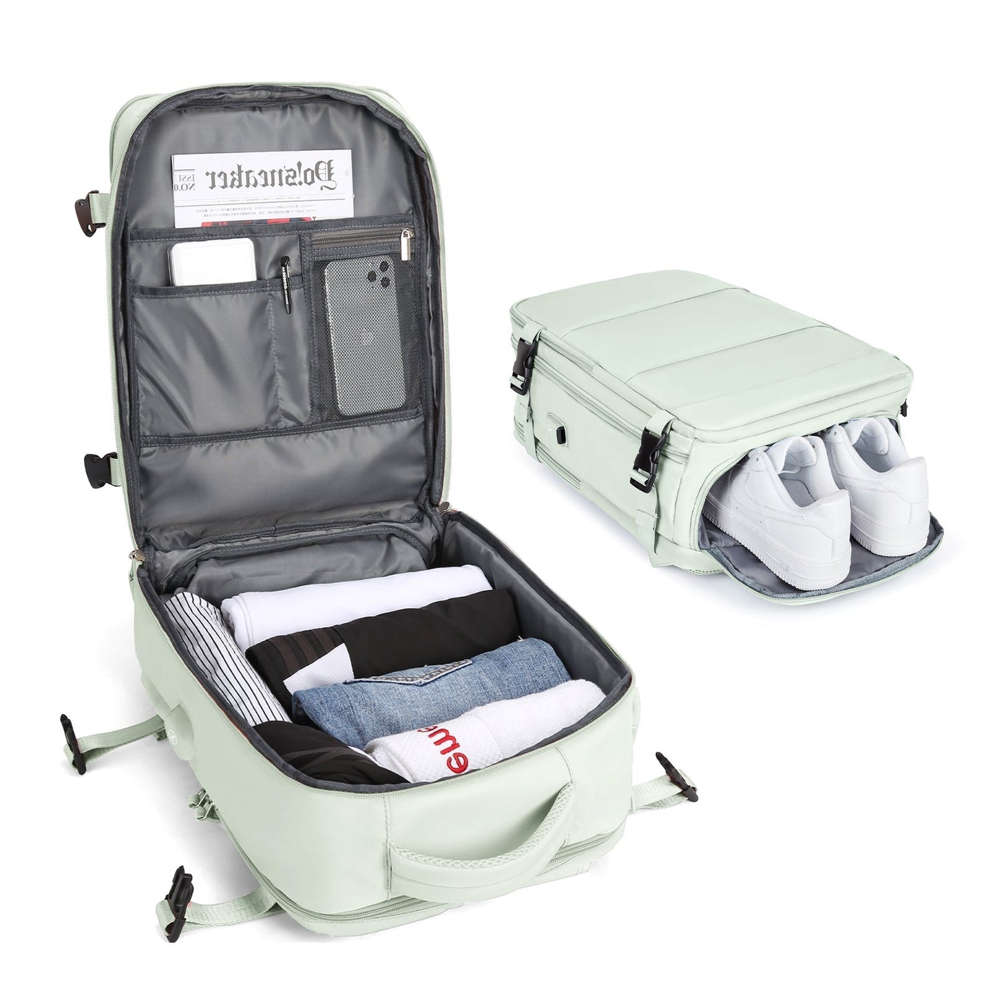 Portable Foldable Travel Rucksack for Men Women