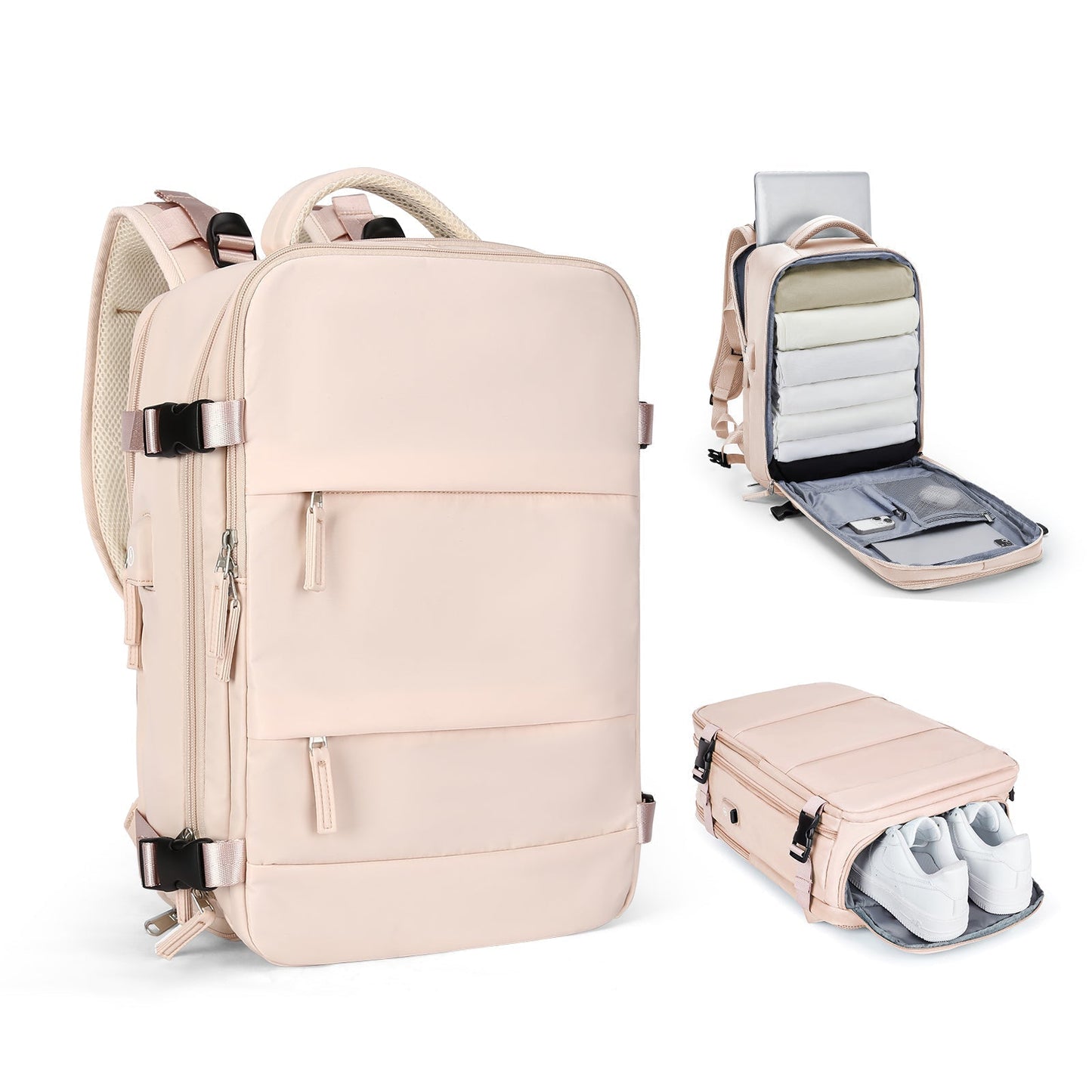 Portable Foldable Travel Rucksack for Men Women