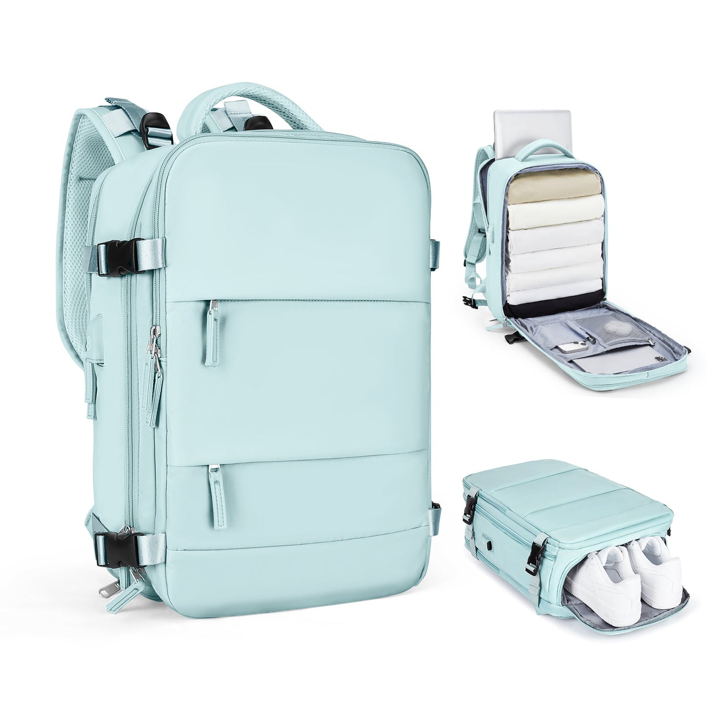 Portable Foldable Travel Rucksack for Men Women