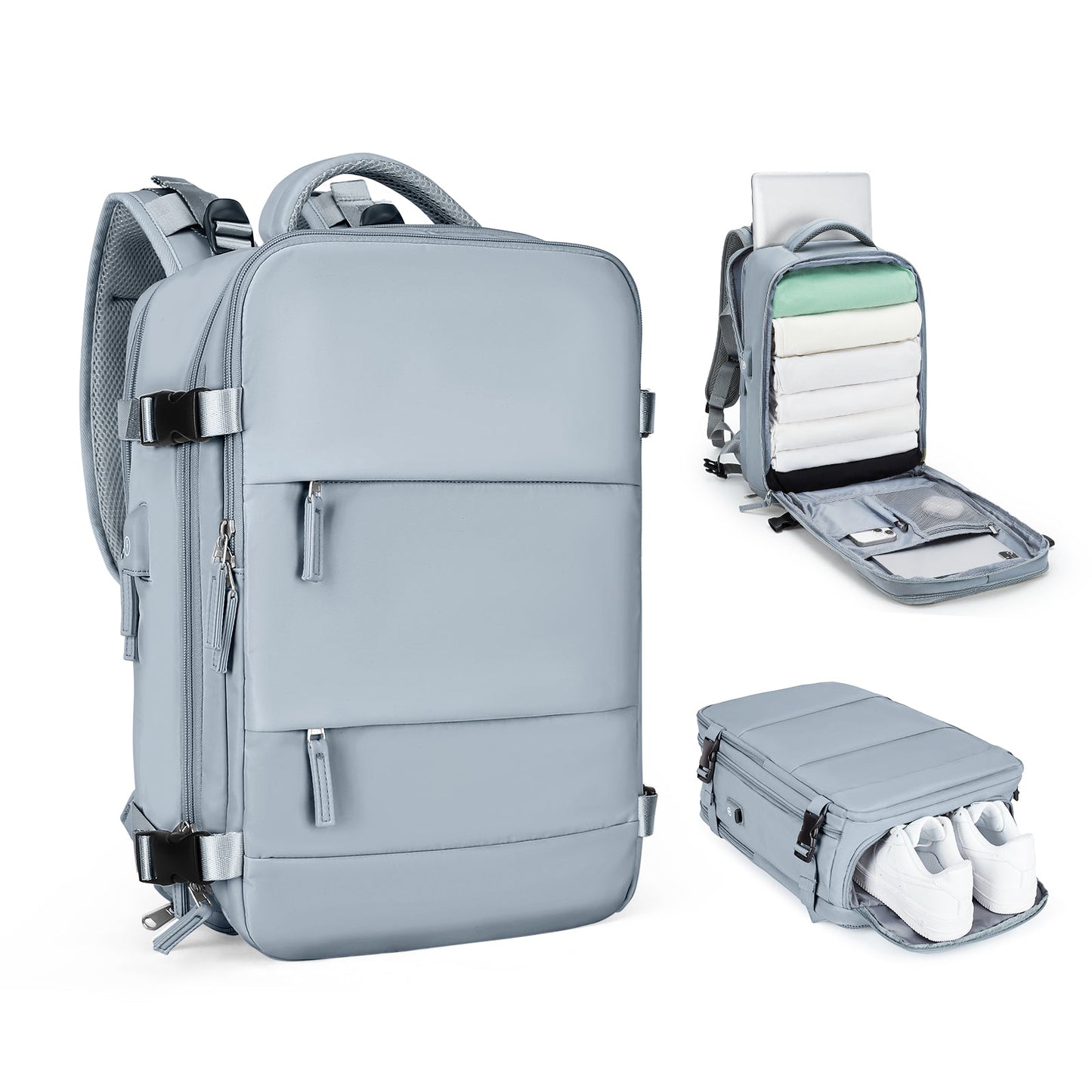 Portable Foldable Travel Rucksack for Men Women