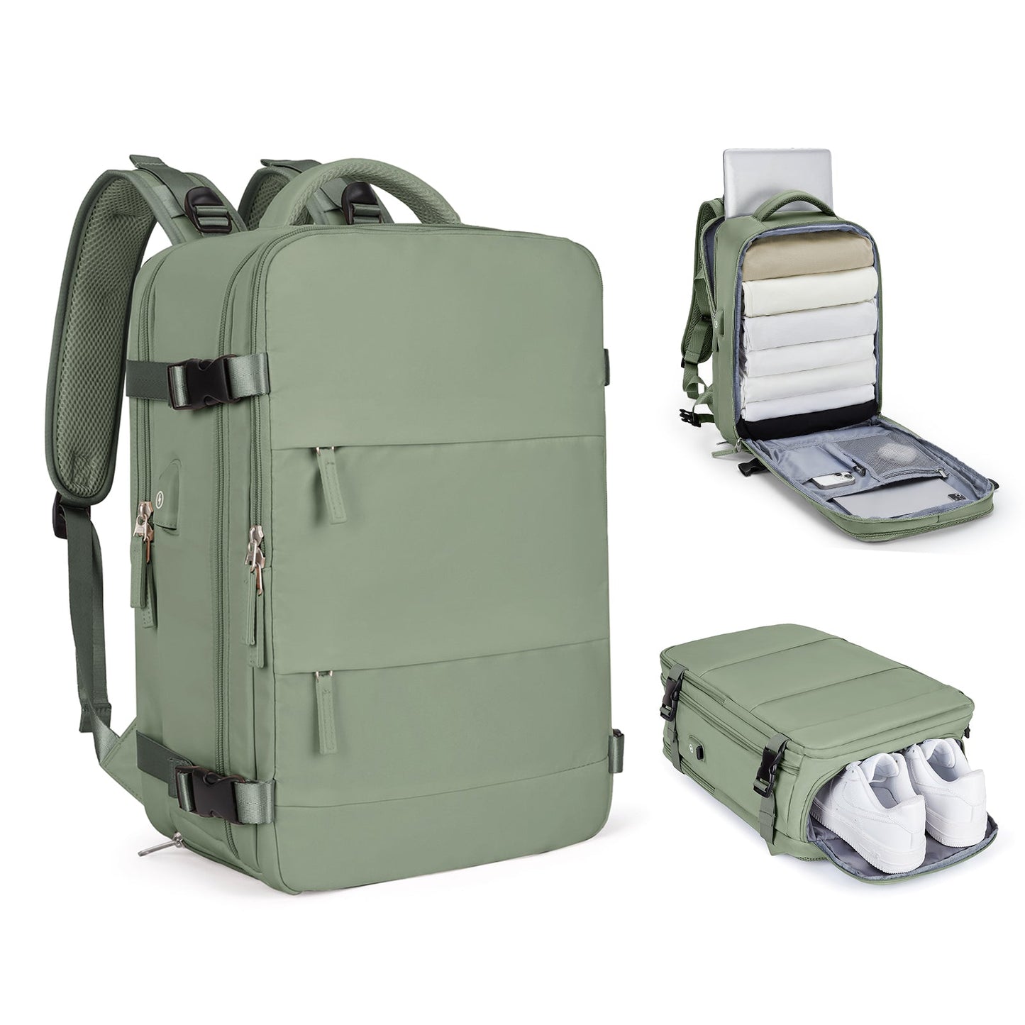 Portable Foldable Travel Rucksack for Men Women