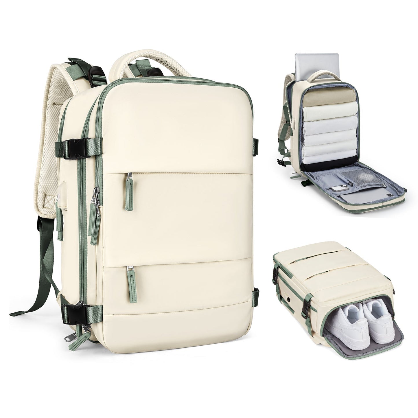Portable Foldable Travel Rucksack for Men Women