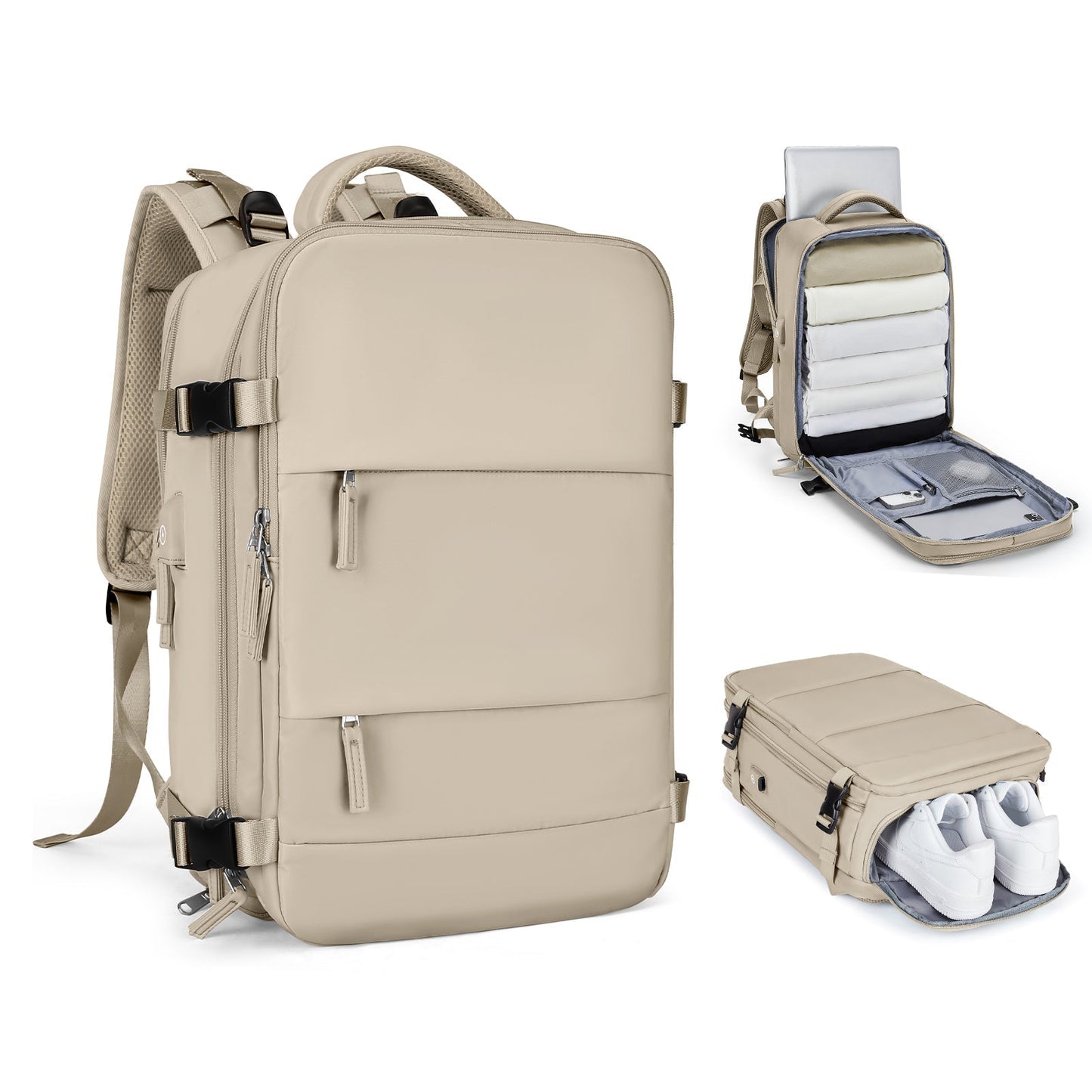 Portable Foldable Travel Rucksack for Men Women - BritishElegance