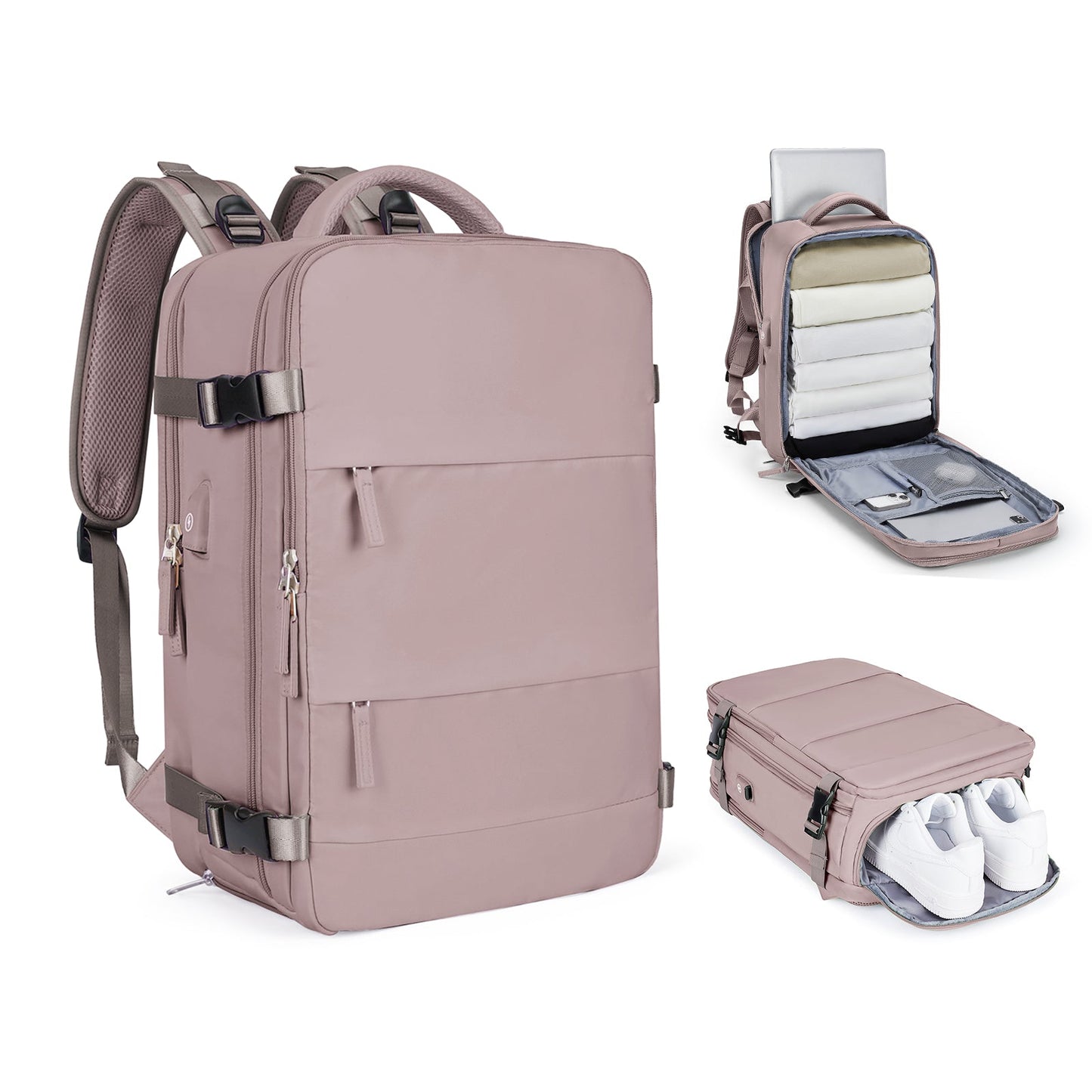 Portable Foldable Travel Rucksack for Men Women